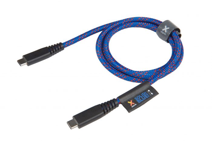 xtorm solid blue kabel usb